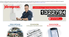 Desktop Screenshot of interempresas.net